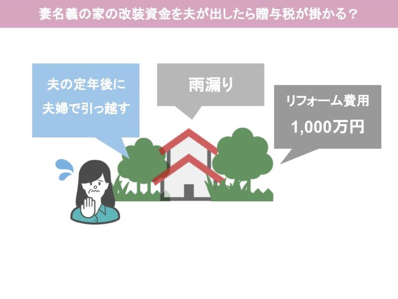 妻名義の家に夫婦で引っ越す