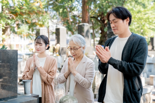 墓じまい、親族