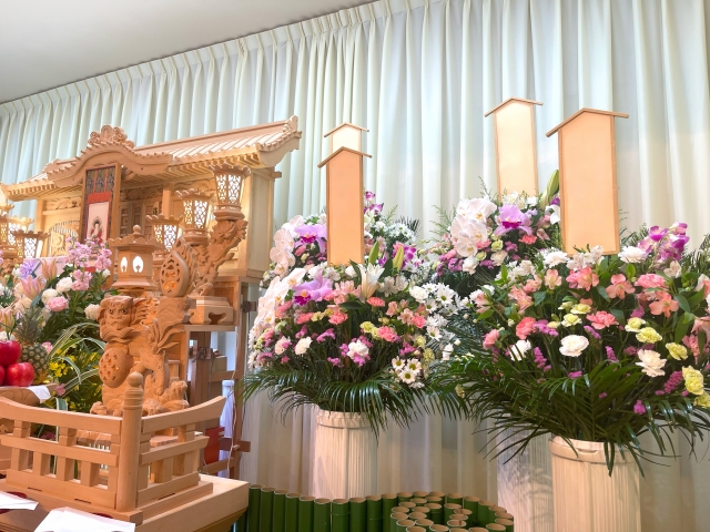 供花